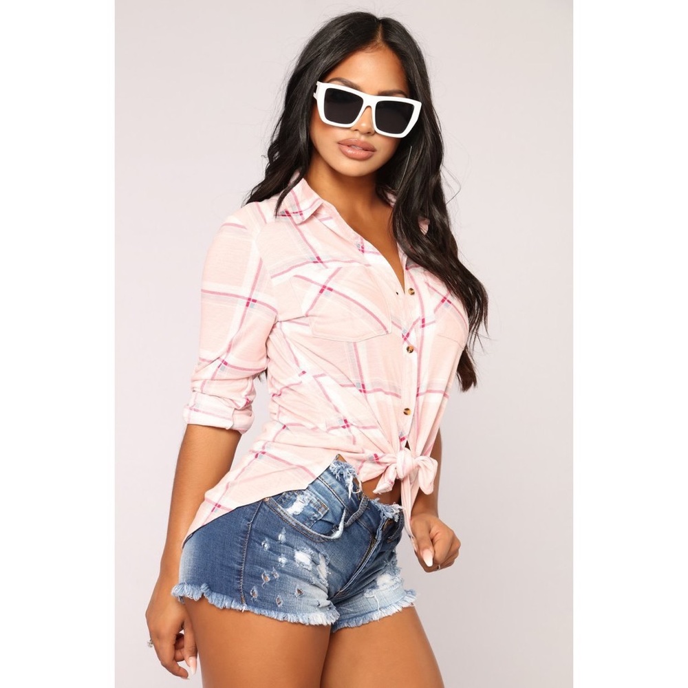 Pink Flannel - Fashion Nova - Picture 10 of 10